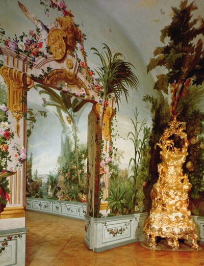 Les appartements Bergl : décoration trompe-l