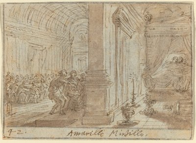 Amarilli et Mirtillo - Johann Wilhelm Baur
