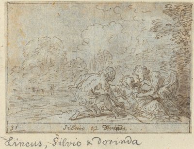 Linco, Silvio et Dorinda - Johann Wilhelm Baur