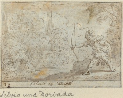 Silvio et Dorinda, 1640 - Johann Wilhelm Baur