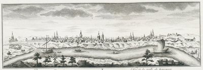 Vue de Ienisseïsk - Johann Wilhelm Lürsenius