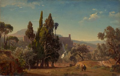 Vue de Tivoli - Johann Wilhelm Schirmer