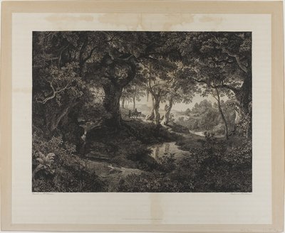Le grand paysage italien - Johann Wilhelm Schirmer