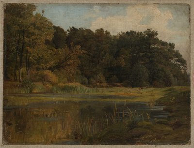 Étang forestier - Johann Wilhelm Schirmer