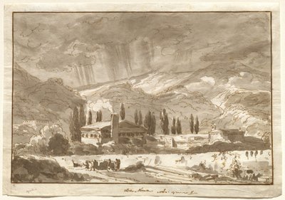 Une tempête sur les montagnes près de Nocera - Johann Wolfgang von Goethe