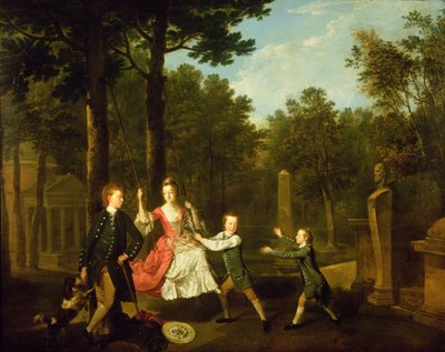 Les enfants du 4e duc de Devonshire - Johann Zoffany