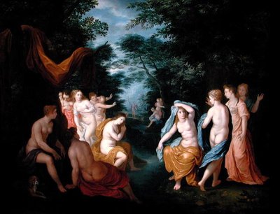 Diane et Actéon - Johann or Hans (attr.to) Konig