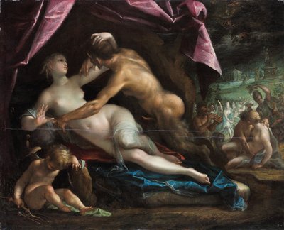 Pan et Séléné - Johann or Hans von Aachen