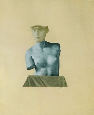 Typique amalgame vertical du Dada Baargeld - Johannes Baargeld