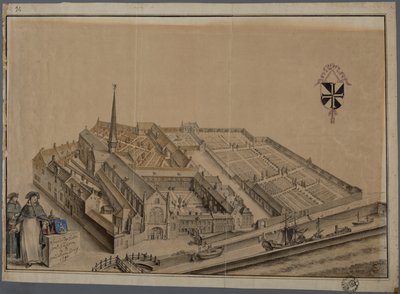 Monastère des Prêcheurs à Bruges - Johannes Beerblock
