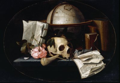 Nature morte de vanité, vers 1655 - Johannes Borman