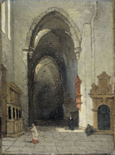 Intérieur de la cathédrale de Trèves - Johannes Bosboom