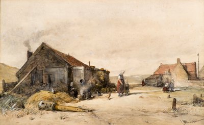 Vieilles maisons - Johannes Bosboom