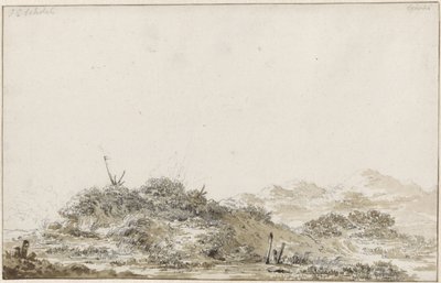 Paysage de dunes - Johannes Christiaan Schotel
