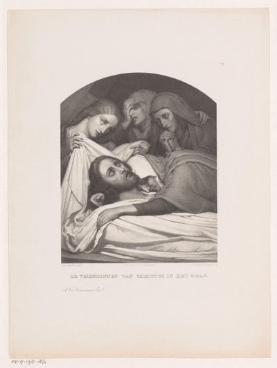 Femmes au tombeau du Christ - Johannes Christiaan d