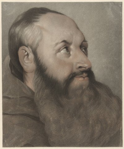 Moine, regardant à droite - Johannes Cornelis Mertens