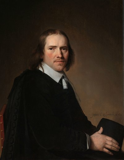 Portrait de Dirck, Johannes ou Jacobus Wallis - Johannes Cornelisz. Verspronck