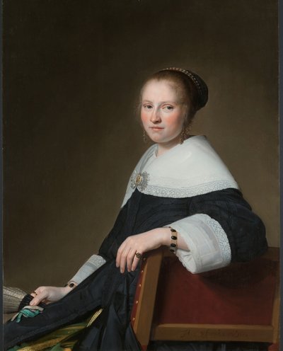 Portrait de Maria van Strijp - Johannes Cornelisz. Verspronck