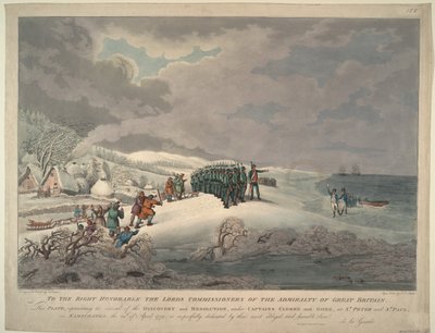 Arrivée de la Résolution et de la Découverte sur la côte est du Kamtchatka, 1779 - Johannes Eckstein