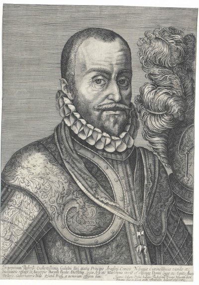 Comte de Hollande, portrait du prince Guillaume Ier d
