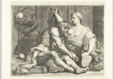 Cimon nourri par Pero - Johannes Frans de Backer
