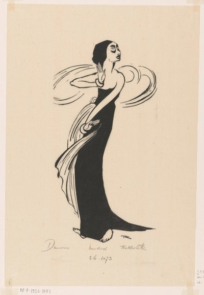 Danseuse - Johannes Frederik Engelbert ten Klooster (signed by artist)