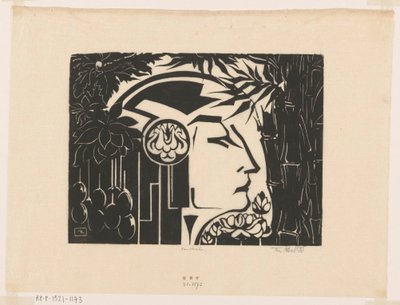 Femme malaise - Johannes Frederik Engelbert ten Klooster (signed by artist)