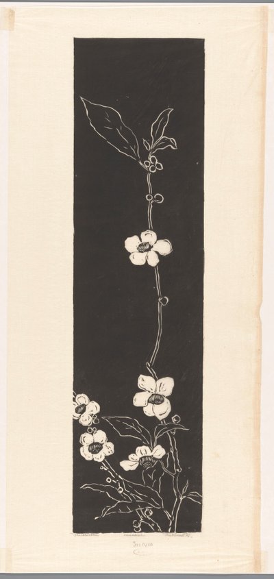 Fleur de thé - Johannes Frederik Engelbert ten Klooster (signed by artist)