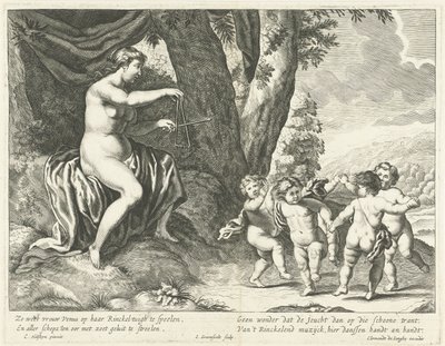 Vénus et putti dansants - Johannes Gronsveld