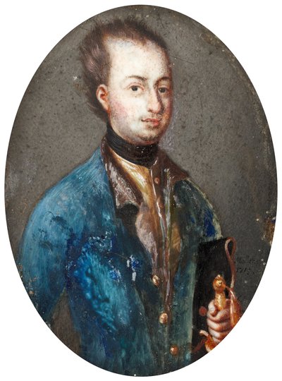 Portrait du roi Charles XII de Suède 1682-1718 - Johannes Heinrich Möller