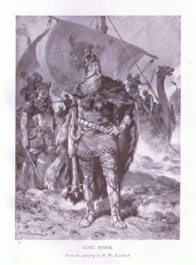 Le roi Rorik - Johannes Hermann Barend Koekkoek