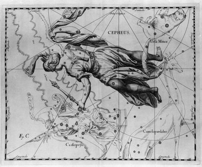La constellation de Céphée, roi d