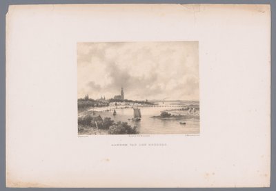 Vue sur Arnhem depuis le Rehberg - Johannes Hilverdink