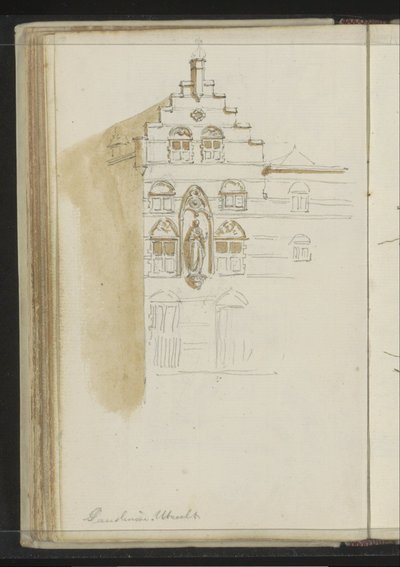 Maison du Pape à Utrecht - Johannes Huibert Prins