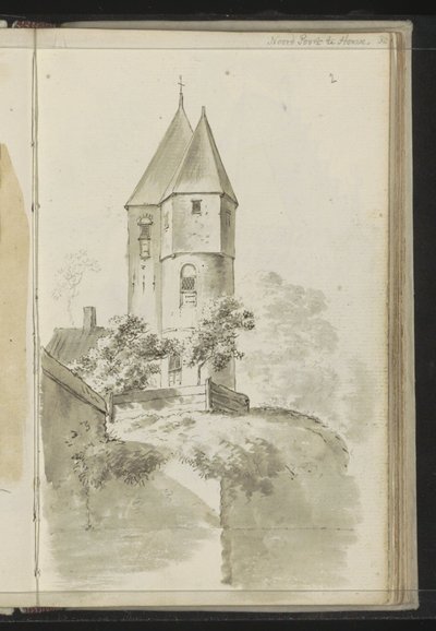 Tours de la Noorderpoort à Hoorn - Johannes Huibert Prins