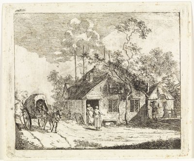 Deux maisons au bord d