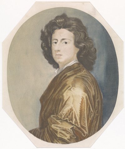 Portrait du peintre Gottfried Kneller - Johannes Jacobsz van den Aveele (attributed to)