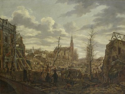 Le Rapenburg, Leyde, trois jours après l