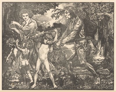 Récolte de fruits - Johannes Josephus Aarts (signed by artist)