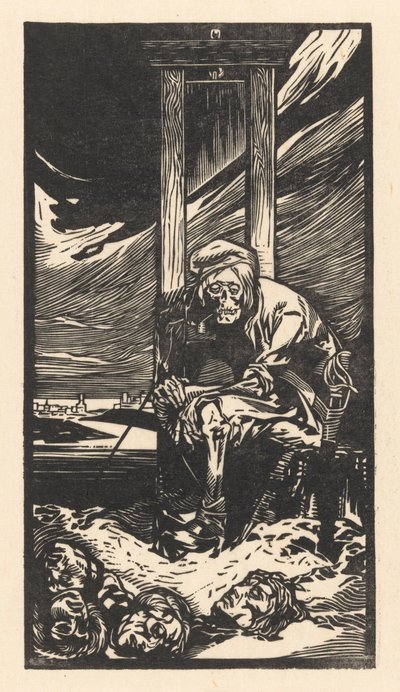 La Mort à la guillotine - Johannes Josephus Aarts