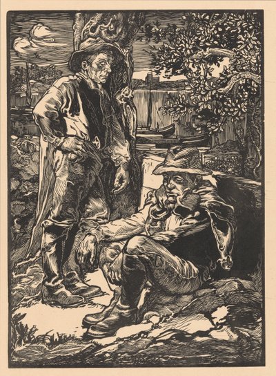 Travailleurs de polder au repos - Johannes Josephus Aarts