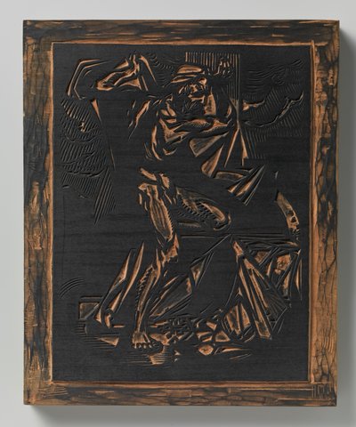 Figure masculine portant un fardeau - Johannes Josephus Aarts