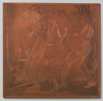 Deux femmes, toutes deux portant un sac - Johannes Josephus Aarts