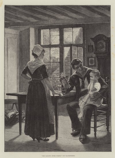 Le retour du marin - Johannes Karel Christian Klinkenberg