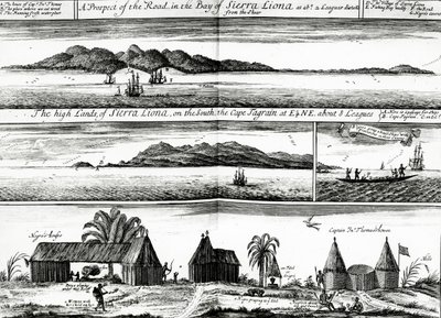 Une perspective de la route dans la baie de Sierra Leone, une illustration du vol.5 de 