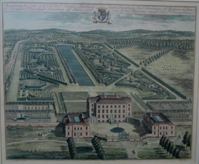 Gravure de Chevening par Johannes Kip (d.1722) d
