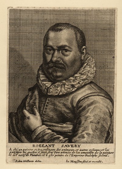 Portrait de Roelant Savery - Johannes Meyssens