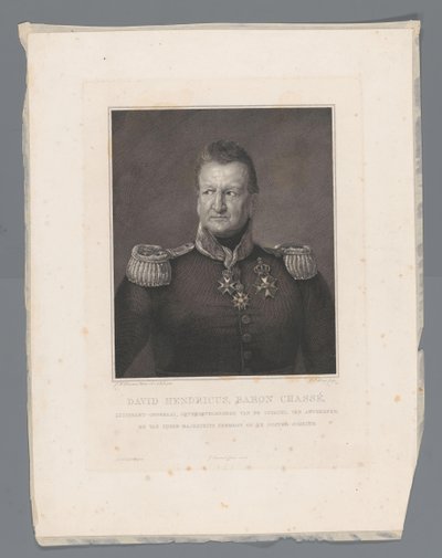 David Hendricus, baron Chassé, Lieutenant-Général, commandant en chef de la Citadelle d