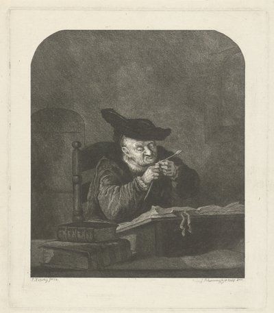 Tailleur de plumes - Johannes Schoenmakers