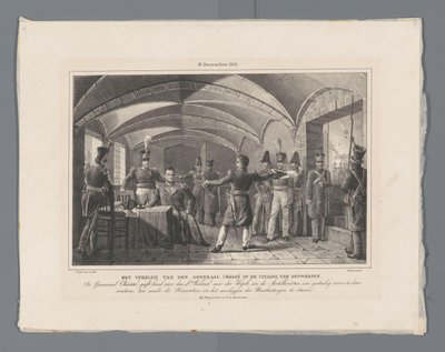 Le séjour du général Chassé à la Citadelle d